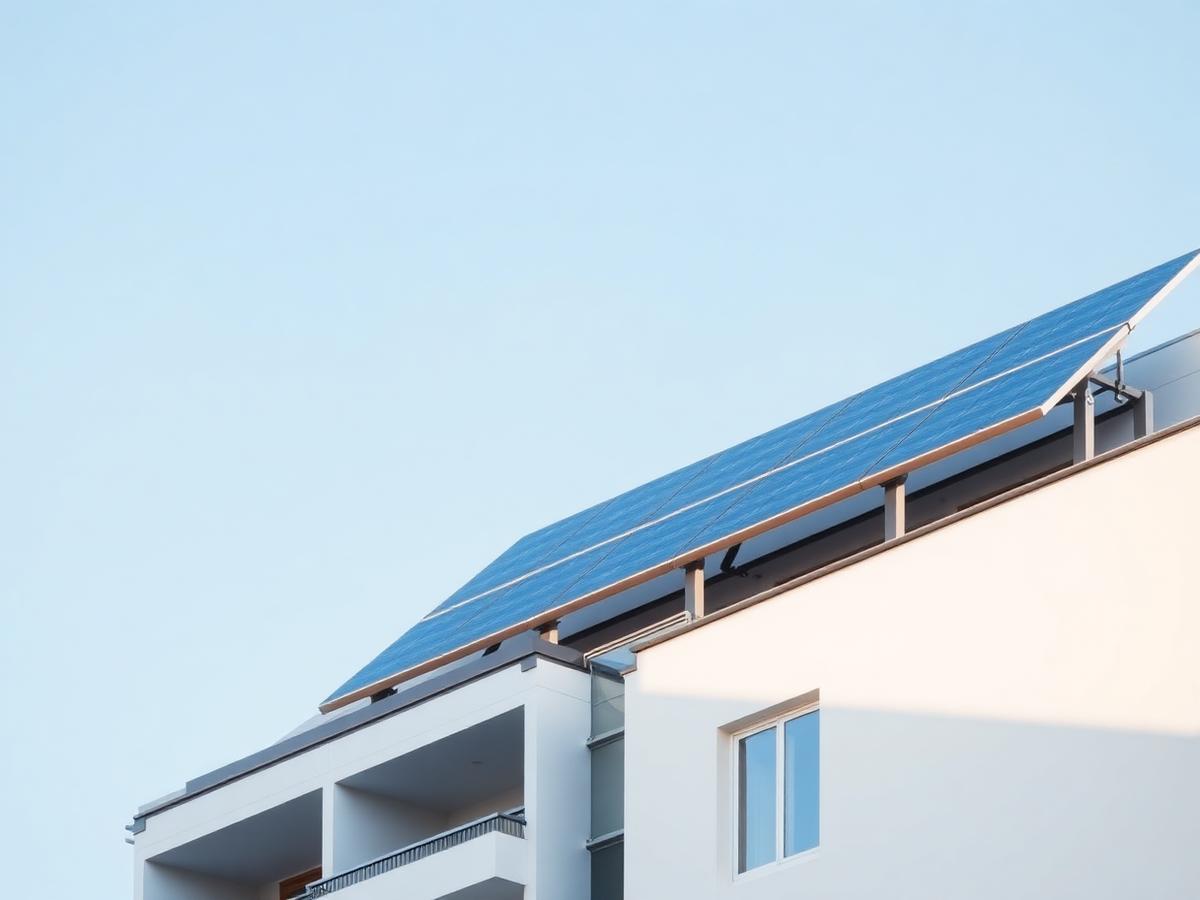 Comunidad con placas solares